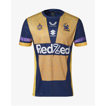 Melbourne Storm Castore Mens Warm Up Tee | Navy