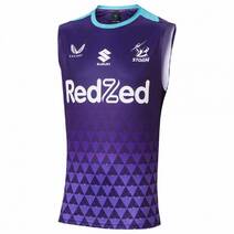 Melbourne Storm Castore Mens Training Singlet Purple