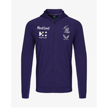 Melbourne Storm Castore Mens Training Zip Through Jacket - Purple