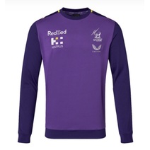 Melbourne Storm CASTORE NRL Mens Training Sweatshirt | Purple