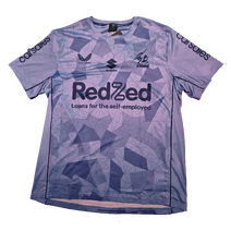 Melbourne Storm NRL CASTORE Mens Coaches Training Tee | Lilac