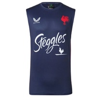 Sydney Roosters Mens Training Singlet - Navy