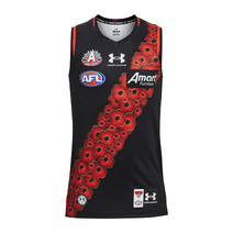 Essendon FC AFL UNDER ARMOUR Kids Anzac Guernsey