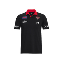 Essendon FC AFL UNDER ARMOUR Mens Media Polo