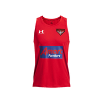 Essendon FC AFL UNDER ARMOUR Mens Training Singlet | RED