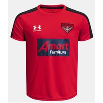 Essendon Bombers AFL UNDER ARMOUR Kids Training Tee - Red