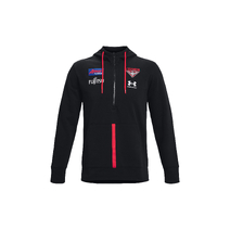 Essendon FC AFL UNDER ARMOUR Mens Accelerate Hoodie | Black