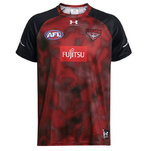 Essendon Bombers AFL UNDERARMOUR Mens Replica Golazo Warm Up Top | Red