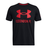 Essendon Bombers AFL UNDER ARMOUR Mens HB SS Tee | Black