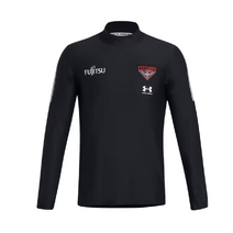 Essendon Bombers AFL UNDER ARMOUR Womens Performance Midlayer Top | Black