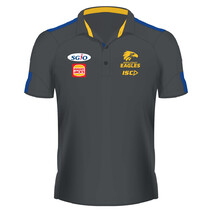 West Coast Eagles AFL ISC Mens Performance Polo