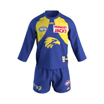 West Coast Eagles AFL ISC Toddler Home Guernsey Set