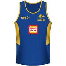 West Coast Eagles AFL ISC Mens Training Singlet
