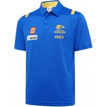 West Coast Eagles ISC AFL Kids Media Polo
