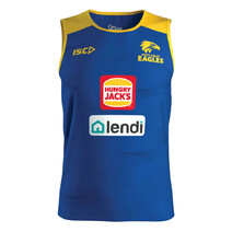 West Coast Eagles ISC AFL Kids Training Singlet