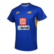 West Coast Eagles NEW BALANCE AFL Mens Training Tee | Blue
