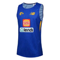West Coast Eagles NEW BALANCE AFL Mens Training Singlet | Blue