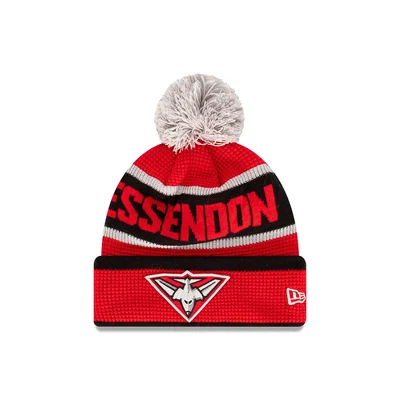 Essendon Bombers New Era Knit Waffle Wordmark Beanie