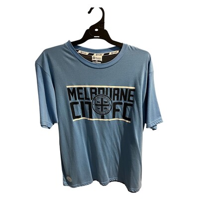 Melbourne City Mens 2017 Cotton Tee
