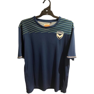 Melbourne Victory Mens Geo Squad Training Tee