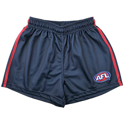 Melbourne Demons Youth Satin Boxer Shorts 